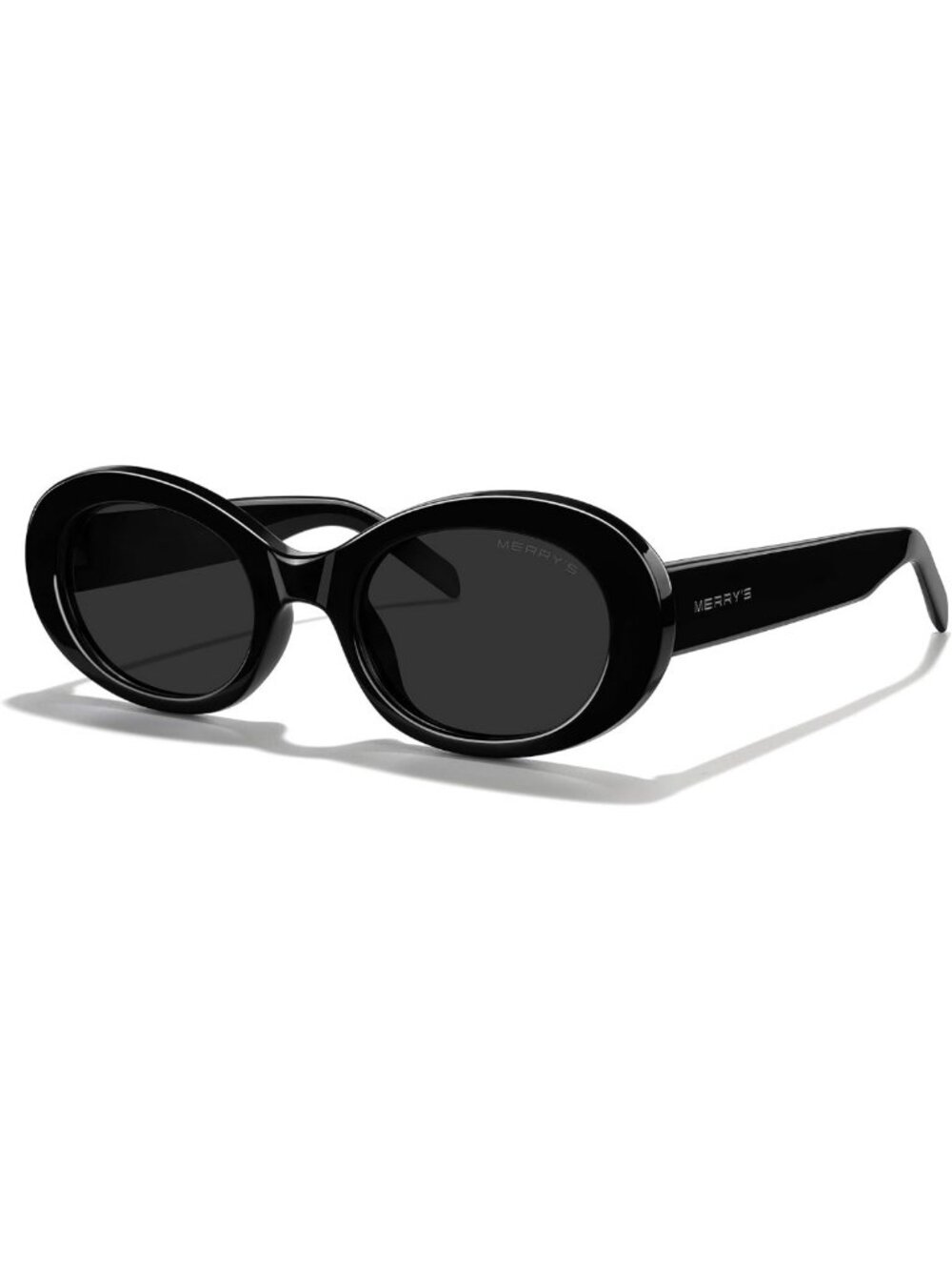Stylish Oval Round Acetate Sunglasses for Women - UV400 Polarized Protection